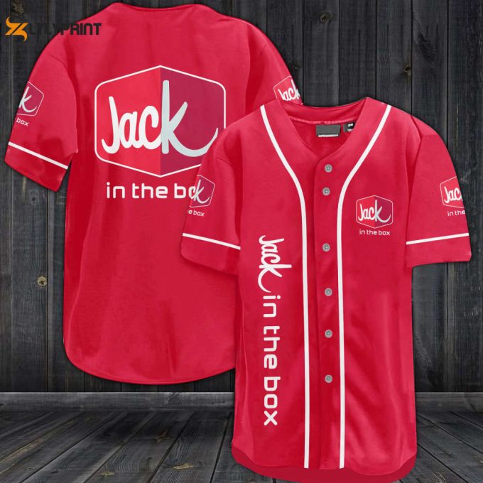 Jack In The Box Baseball Jersey 1