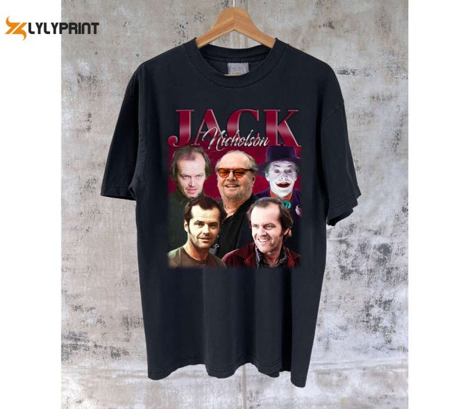 Vintage Jack Nicholson T-Shirt: Classic Movie Tees &Amp;Amp; Sweater 1