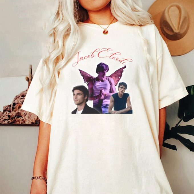 Jacob Elordi Fan Shirt, Jacob Elordi T-Shirt, Jacob Elordi Graphic Tee, Bootleg Retro 90'S Fans Tee, Gift For Him And Her, Rap Tee, Saltburn 2