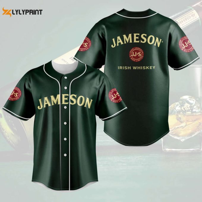 Jameson Irish Whisky Baseball Jersey 1