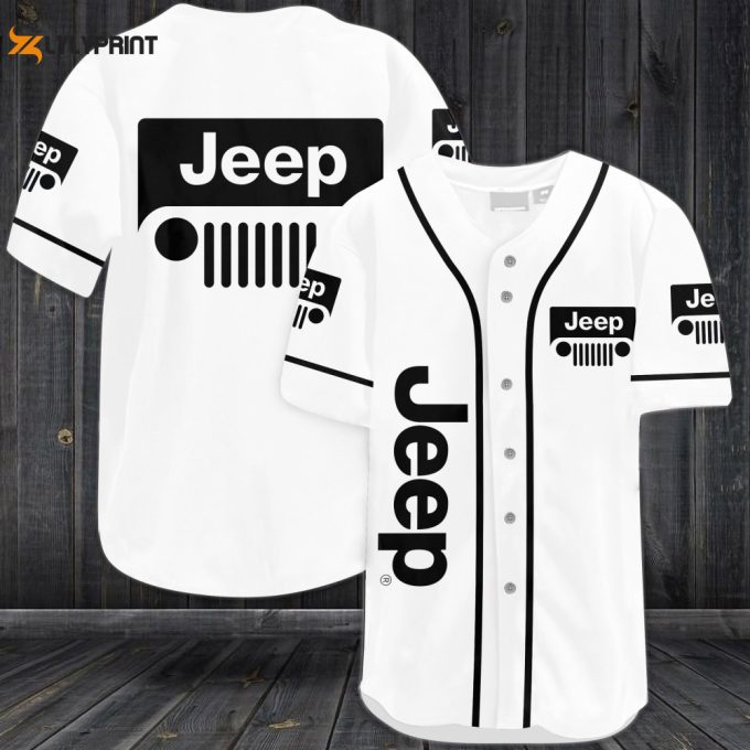 Jeep Baseball Jersey - Gift For Men Women 1