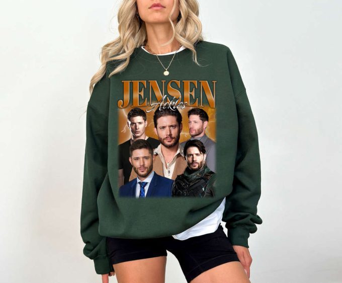 Vintage Jensen Ackles T-Shirt: Stylish Unisex Tee &Amp; Sweater 2