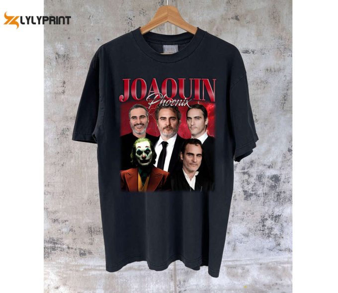 Trendy Joaquin Phoenix T-Shirt: Unisex Tee Shirt Sweater Tees Collection 1