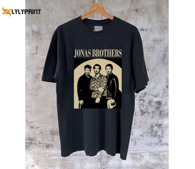 Jonas Brothers Hoodie T-Shirt: Retro Sweater For Unisex Trendy Couples Tee 1