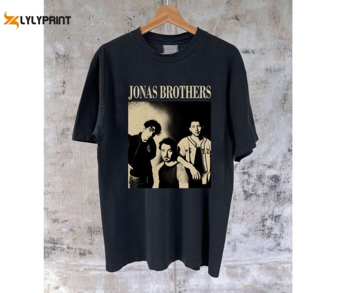 Shop Jonas Brothers Movie T-Shirt &Amp;Amp; Retro Unisex Sweater Official Merch 1