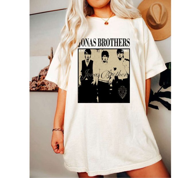 Jonas Brothers Movie T-Shirt: Retro Sweater &Amp; Spooky Sweatshirt – Short Sleeve Engaging Styles 2