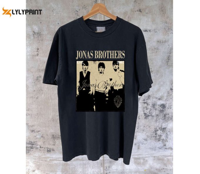 Jonas Brothers Movie T-Shirt: Retro Sweater &Amp;Amp; Spooky Sweatshirt – Short Sleeve Engaging Styles 1