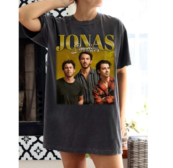 Shop Jonas Brothers Merch: Movie Unisex T-Shirt &Amp; Sweater – Trendy Cute &Amp; Stylish! 2