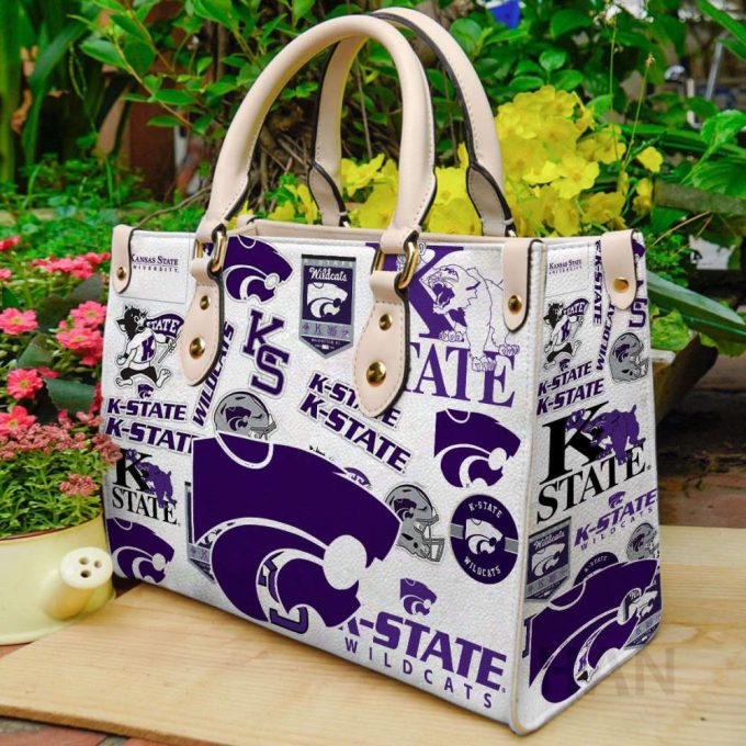 Kansas State Wildcats 2 Leather Handbag Gift For Women 2