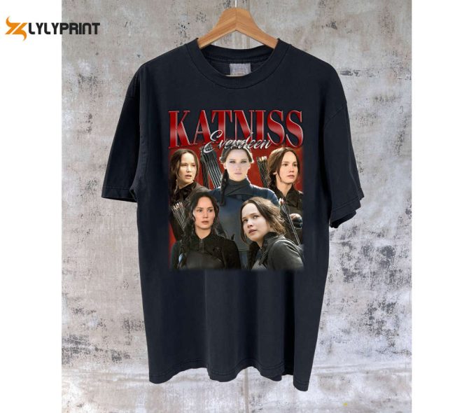 Katniss Everdeen T-Shirt: Trendy Movie Retro Sweater 1