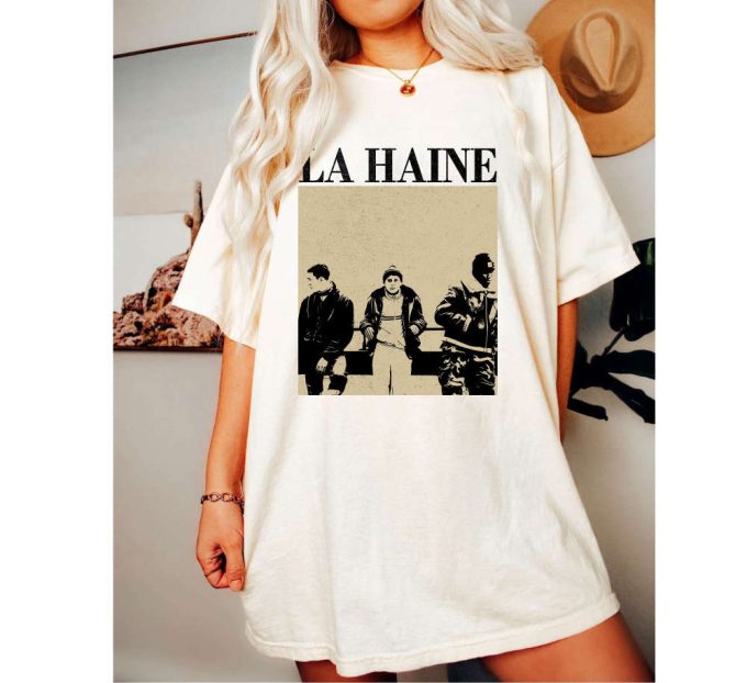 La Haine T-Shirt: Trendy Movie Merch - Hoodie Sweater Tees &Amp; More! 2