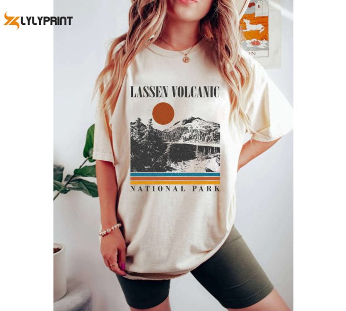 Lassen Volcanic T-Shirt &Amp;Amp; Sweatshirt: California Travel Gifts For Dad - Spooky Hoodie 1