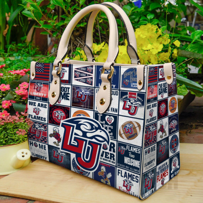 Liberty Flames Leather Handbag Gift For Women 2