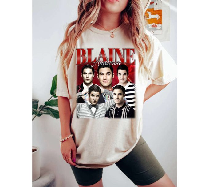 Exclusive Blaine Anderson Apparel: Tees Sweater &Amp; Unisex T-Shirt – Limited Edition Character Shirt 2