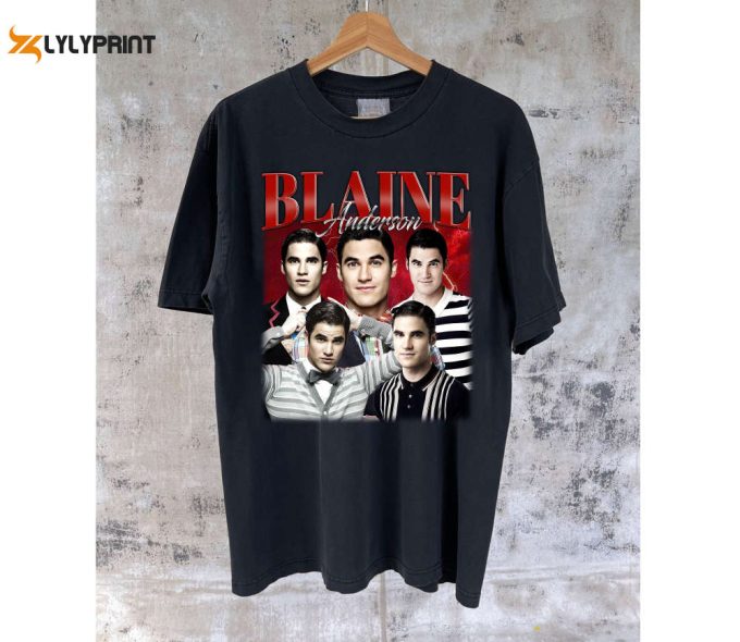 Exclusive Blaine Anderson Character Shirt: Limited Edition Tees Sweater &Amp;Amp; Unisex Attire 1