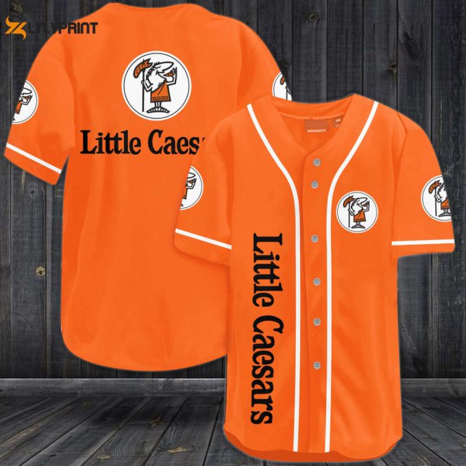 Little Caesars Baseball Jersey 1