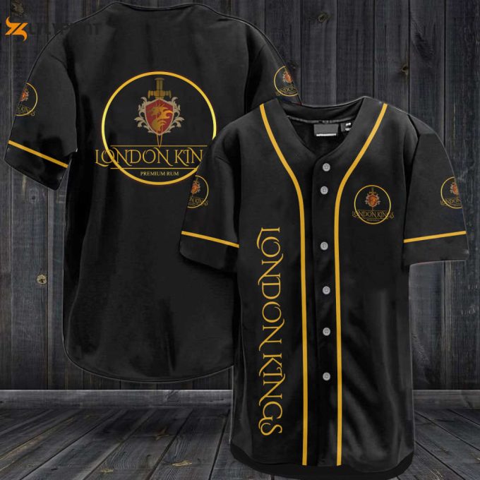 London Kings Premium Rum Baseball Jersey 1