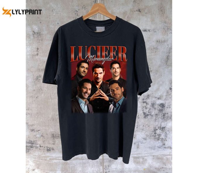 Stylish Lucifer Morningstar T-Shirt: Trendy Morningstar Shirt Tees Sweater &Amp;Amp; Couples Sweatshirt 1