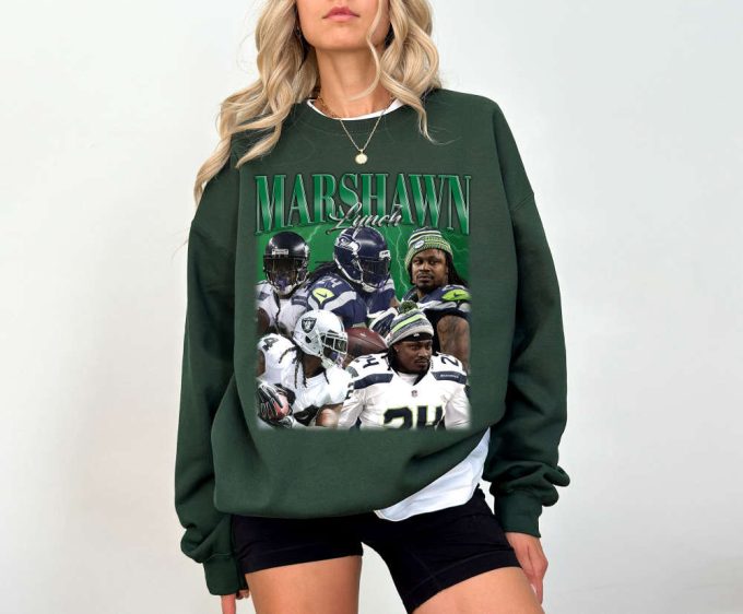 Shop Marshawn Lynch Apparel: T-Shirts Sweaters &Amp; Retro Tees 2