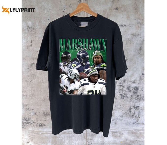 Shop Marshawn Lynch Apparel: T-Shirts Sweaters &Amp;Amp; Retro Tees 1