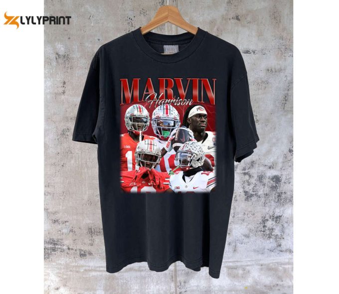 Marvin Harrison T-Shirt: Famous Football Fan Shirt Casual Tees &Amp;Amp; Sweater 1