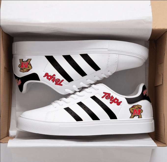 Maryland Terrapins 2 Skate Shoes For Men Women Fans Gift 2