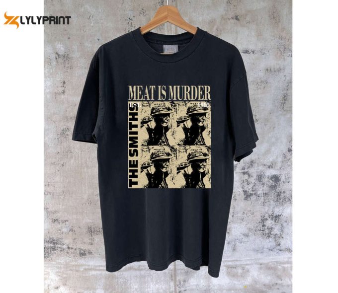 Meat Is Murder Movie T-Shirt: Retro Unisex Tee &Amp;Amp; Hoodie For Trendy Couples 1