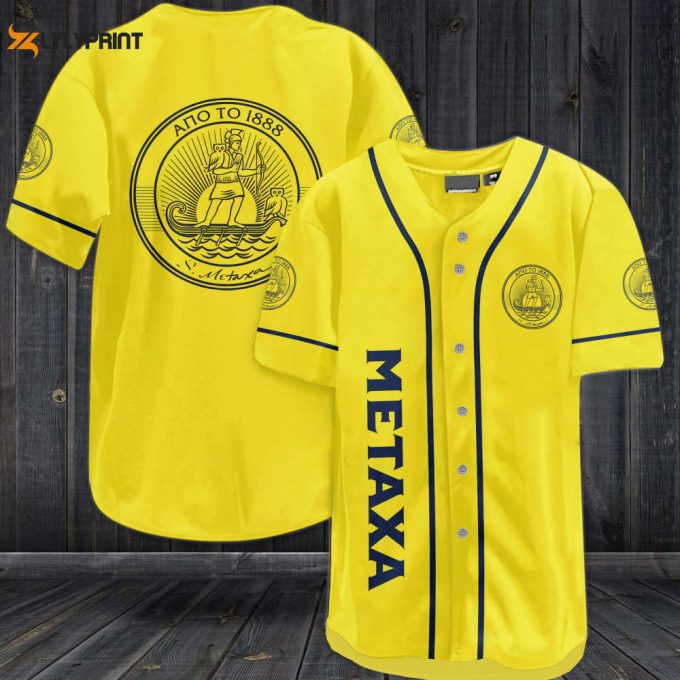 Metaxa Baseball Jersey - Gift For Men Women 1