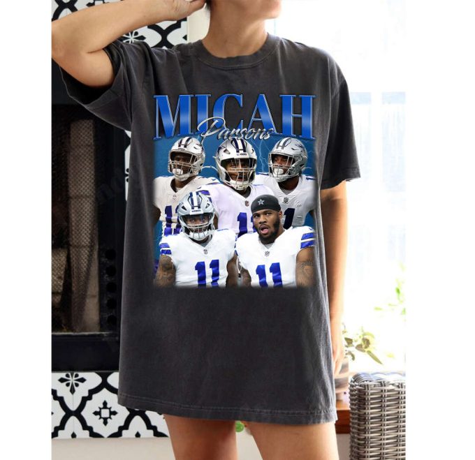 Shop Micah Parsons T-Shirt &Amp; Gifts For Football Lovers Christmas Sweater &Amp; Tees 2