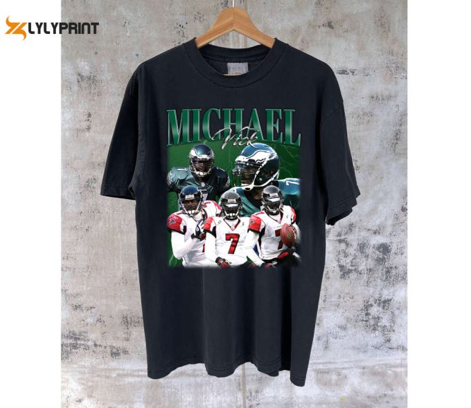 Shop Michael Vick T-Shirt &Amp;Amp; Sweater: Perfect Christmas Gifts For Football Lovers &Amp;Amp; Sports Enthusiasts! 1