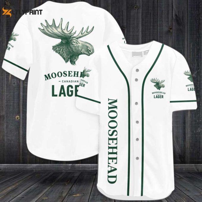 Moosehead Lager Baseball Jersey - Gift For Men Women 1