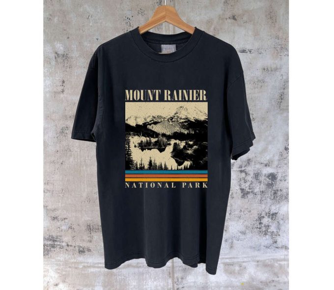 Explore Mount Rainier With Our Travel T-Shirt &Amp; Sweatshirt - Perfect Dad Gift! Travel Gifts Hoodie Shirt 2