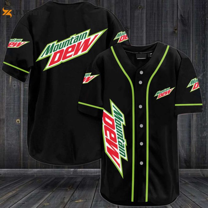 Mountain Dew Baseball Jersey 1