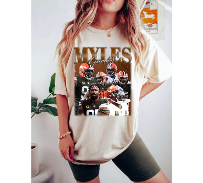 Myles Garrett T-Shirt: Stylish Football Fan Apparel &Amp; Sports Gift 2