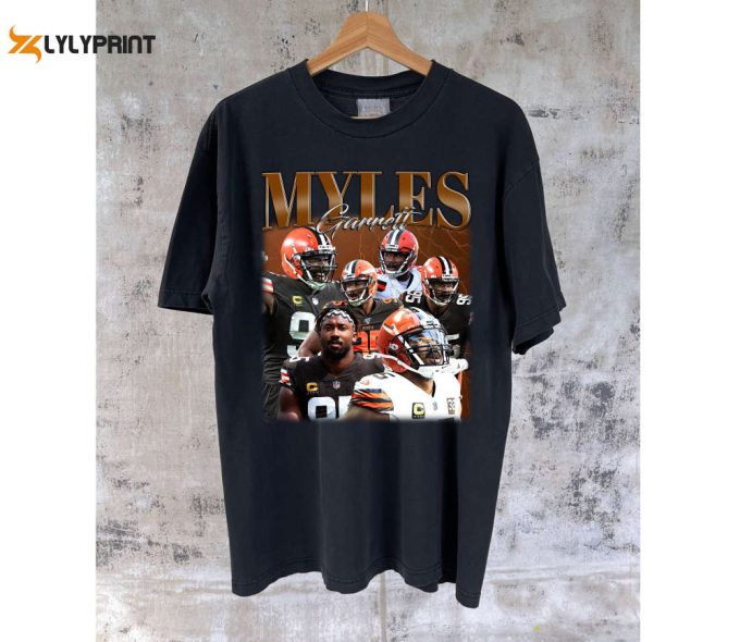 Myles Garrett T-Shirt: Stylish Football Fan Apparel &Amp;Amp; Sports Gift 1