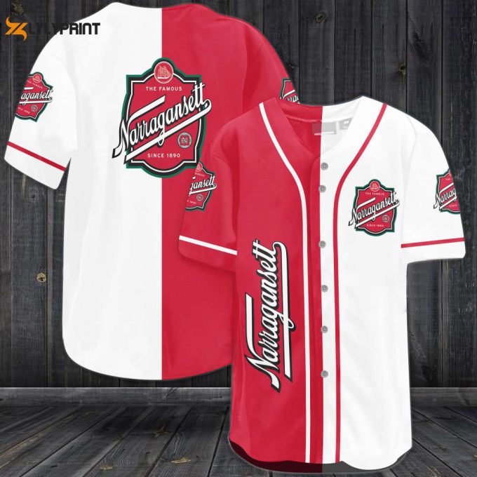 Narragansett Beer Baseball Jersey 1