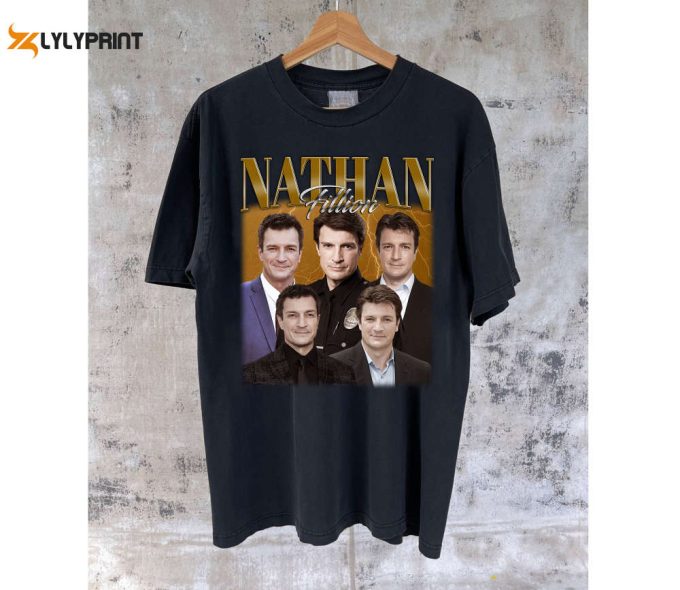 Nathan Fillion T-Shirt Collection: Trendy &Amp;Amp; Vintage Tees Classic Shirts &Amp;Amp; Sweaters 1