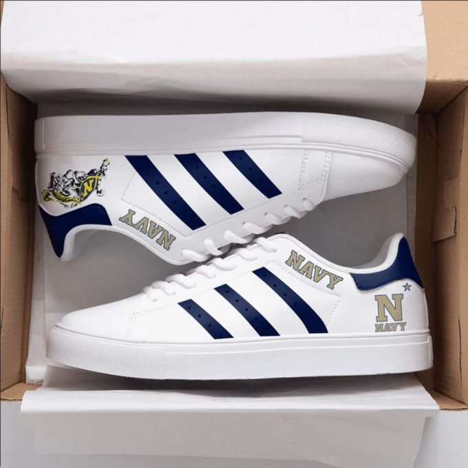 Navy Midshipmen 2 Skate Shoes For Men Women Fans Gift 2