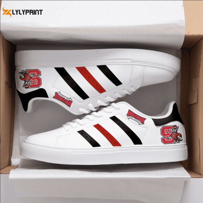 Nc State Wolfpack Skate Shoes For Men Women Fans Gift 1