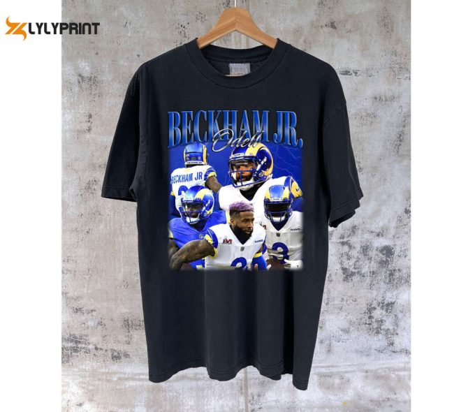 Shop Odell Beckham Jr T-Shirt &Amp;Amp; Apparel: Super Bowl Shirt Christmas Gifts 1