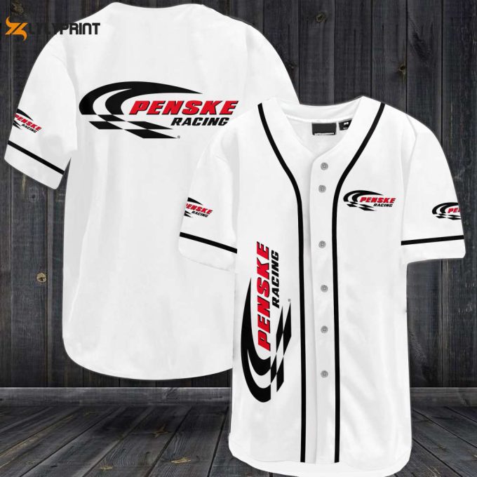 Penske Racing Baseball Jersey 1