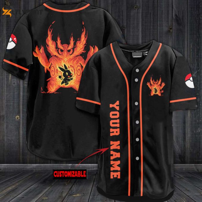 Personalized Emboar Baseball Jersey 1