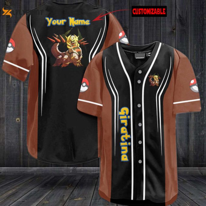 Personalized Giratina Baseball Jersey 1