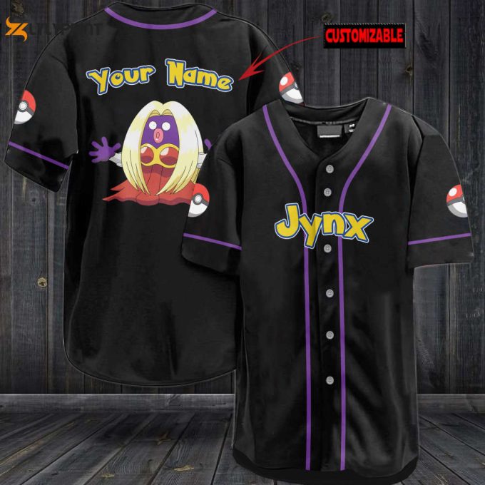 Personalized Jynx Baseball Jersey 1