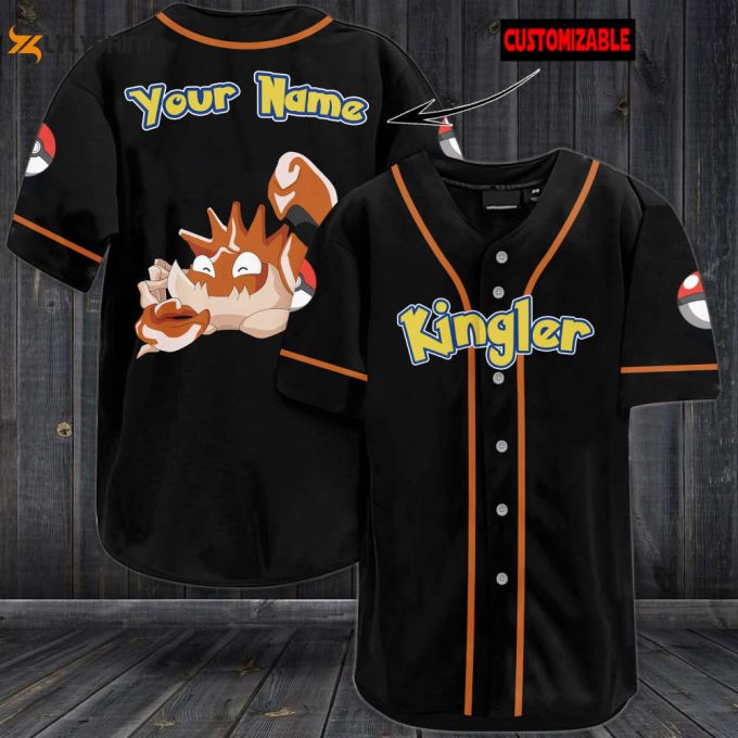 Personalized Kingler Baseball Jersey 1