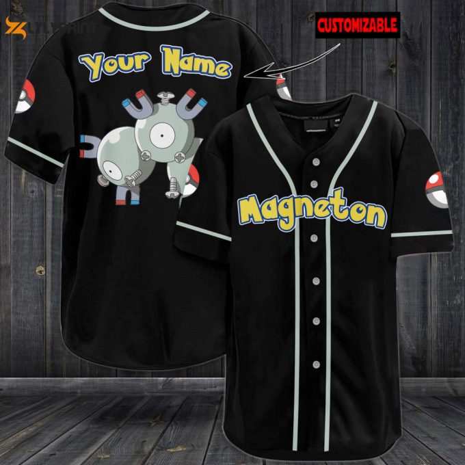 Personalized Magneton Baseball Jersey 1