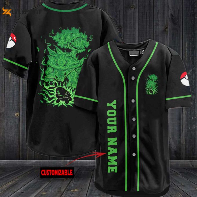 Personalized Torterra Baseball Jersey 1