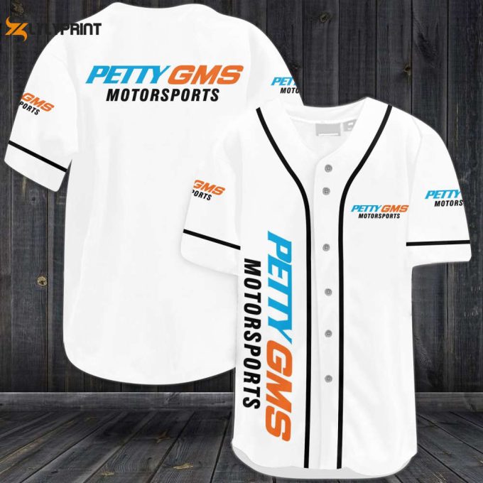 Petty Gms Motorsports Baseball Jersey - Gift For Men Women 1