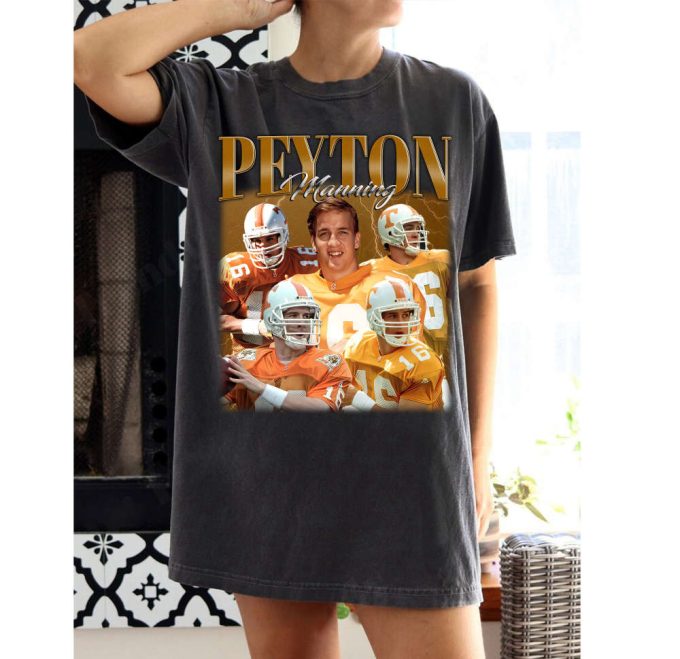 Peyton Manning T-Shirt &Amp; Sweater: Perfect Christmas Gifts For Football Fans College Tees 2