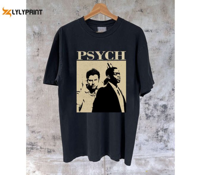 Psych Movie T-Shirt: Retro Psych Shirt Hoodie Tees &Amp;Amp; Sweatshirts 1